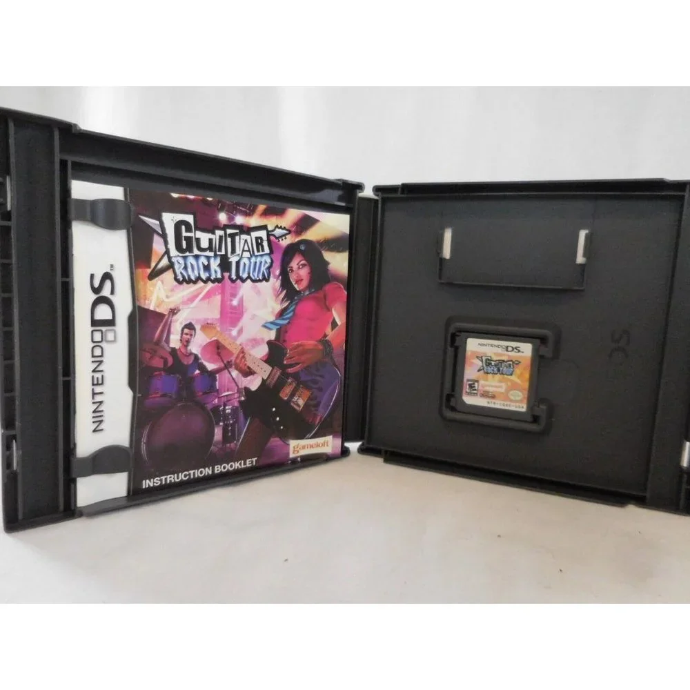 Nintendo DS Jewel Masters Cradle of Athena Complete with Manual Guitar Rock Tour